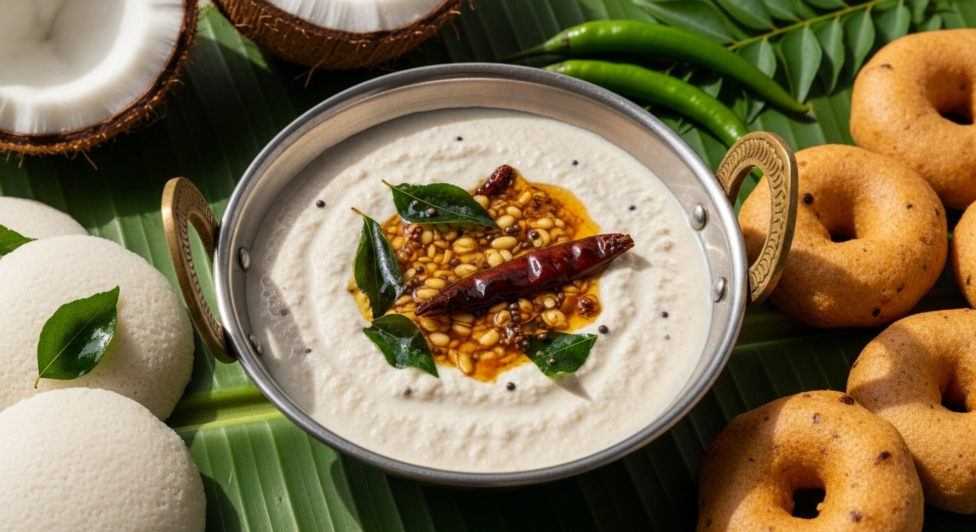 Karnataka Darshini style Coconut Chutney
