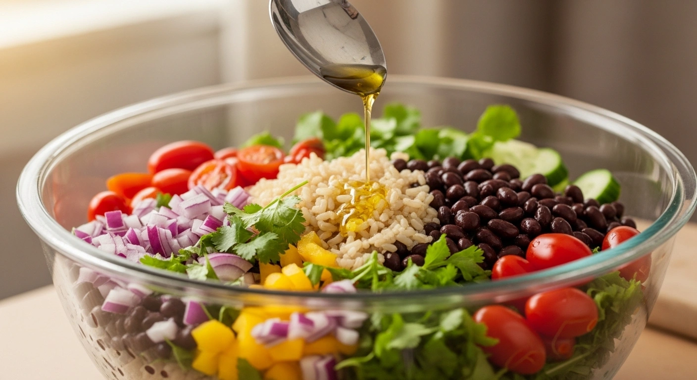 Mixing the Salad