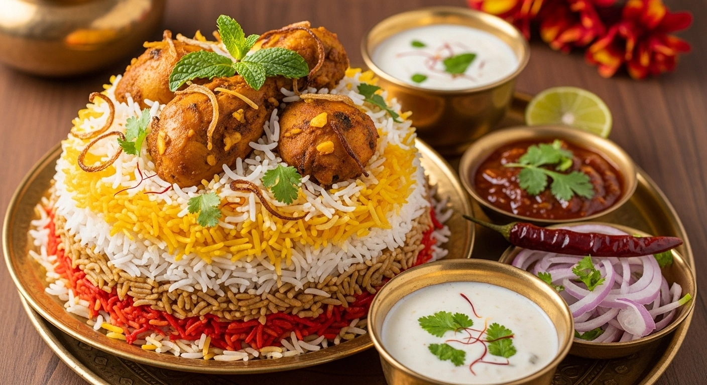 Hyderabadi Chicken Biryani