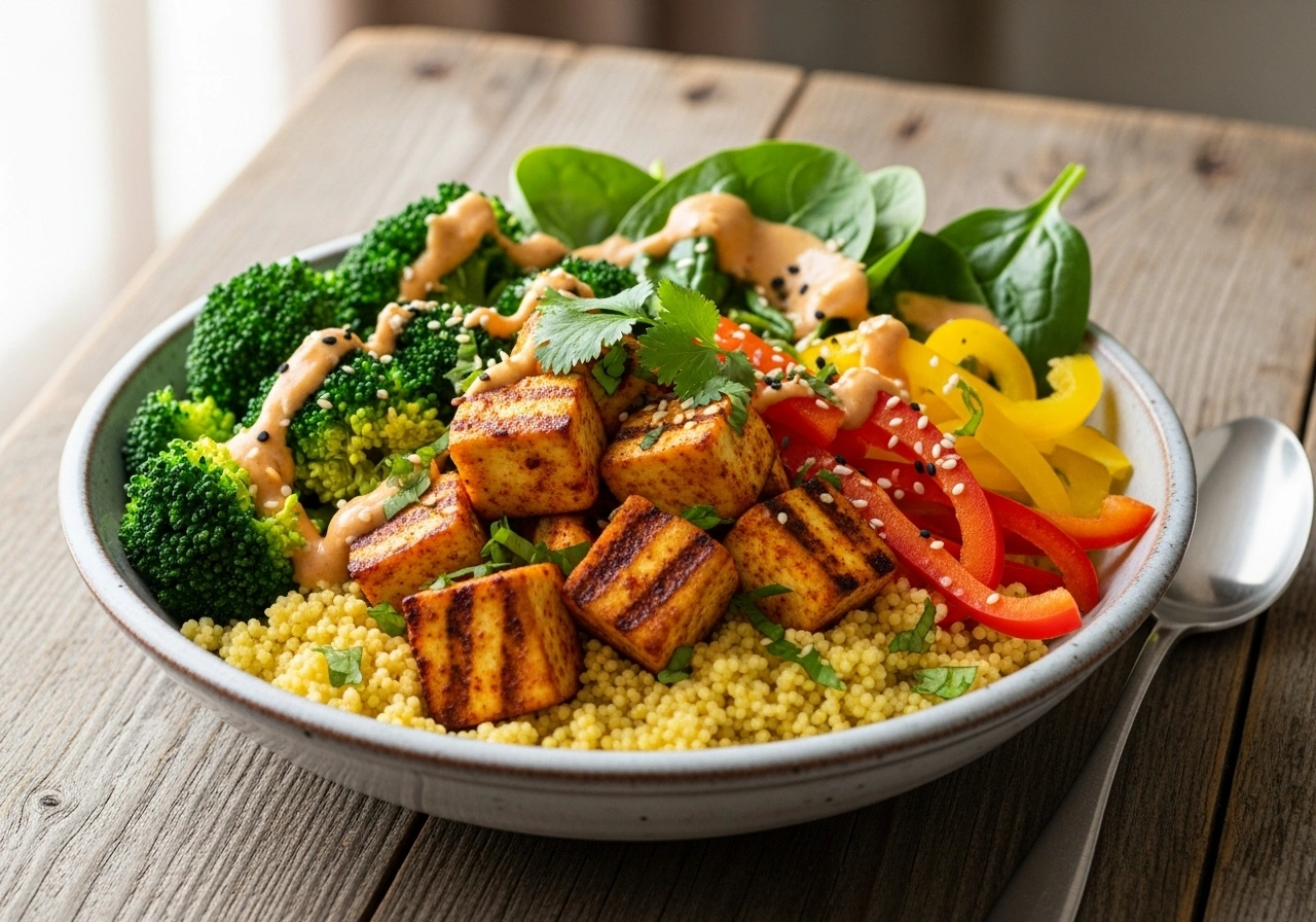 Millet Paneer Bowl