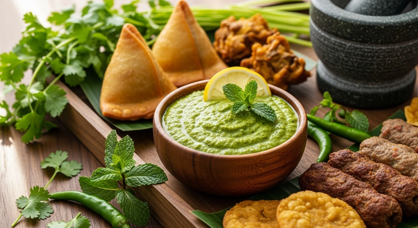 Pudina Coriander Chutney