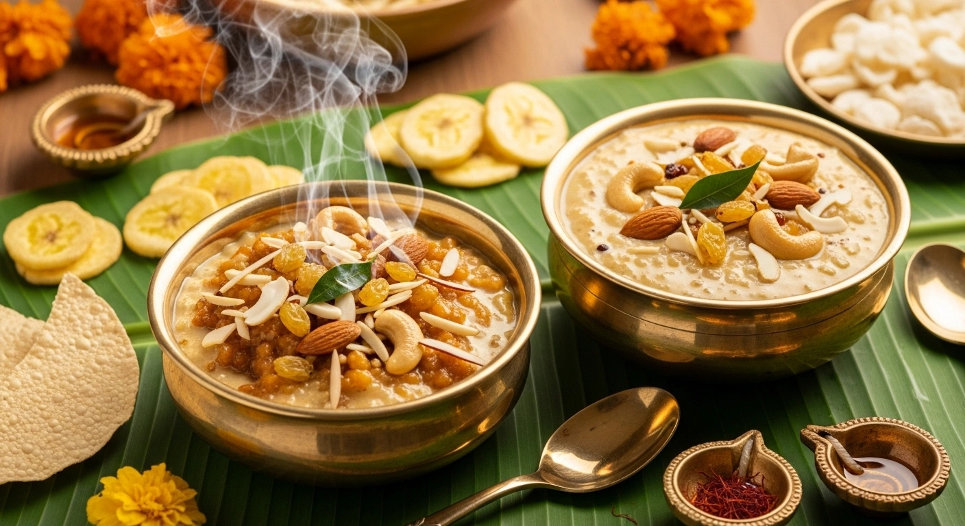 Served Caramel Semiya Payasam
