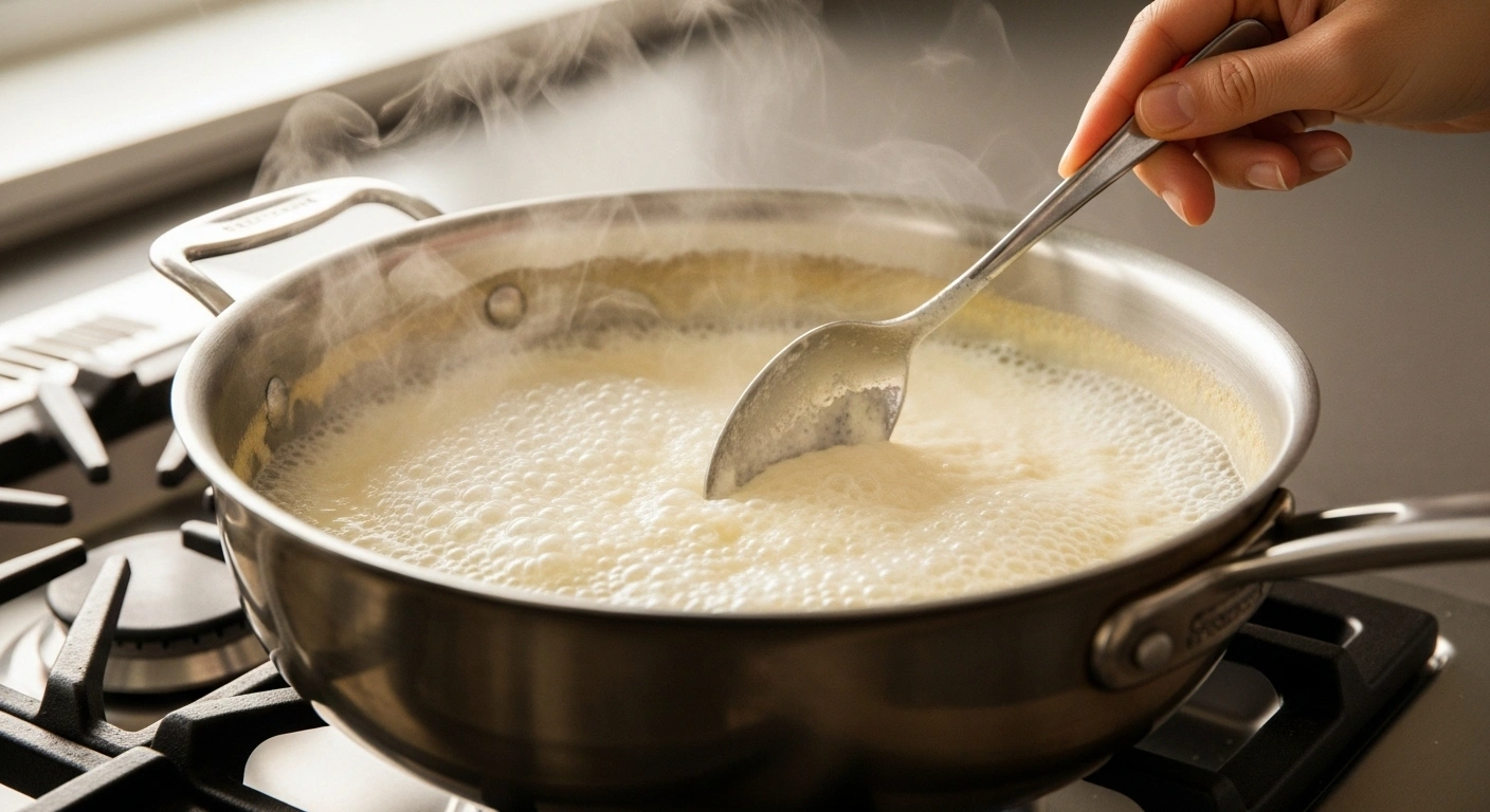 Boil and Reduce Milk