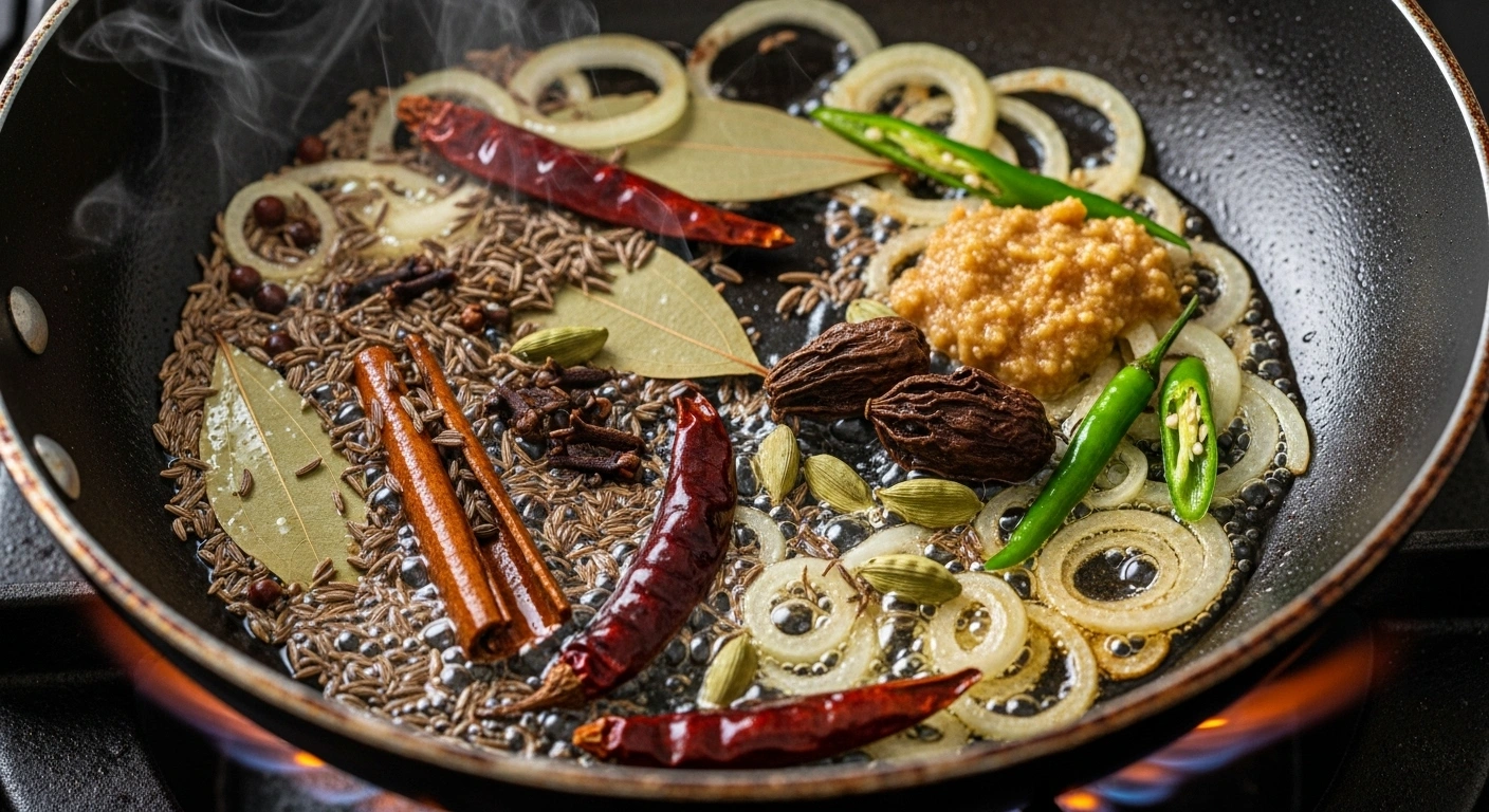 Prepare the Masala Base