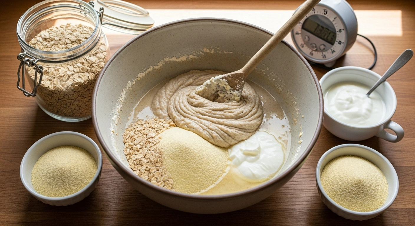 Making Oats Paste