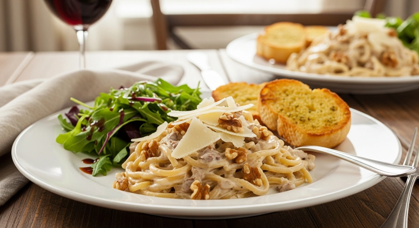 Creamy Walnut Pasta