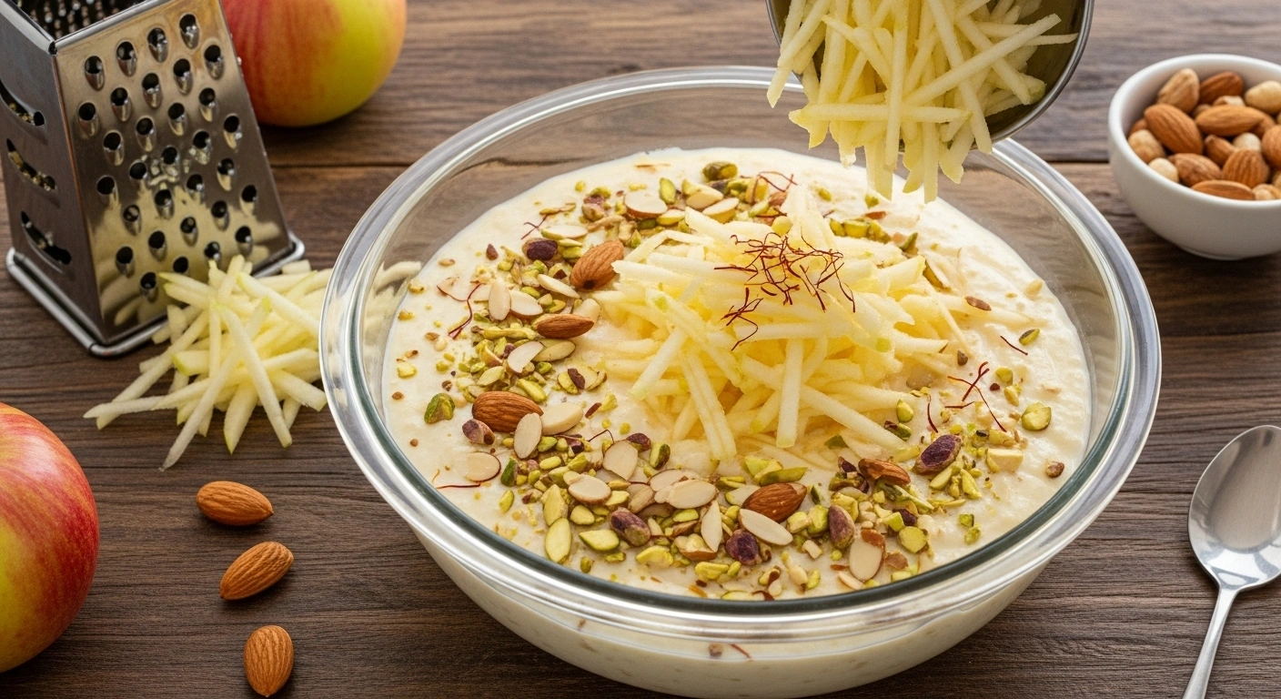Add Apples & Serve
