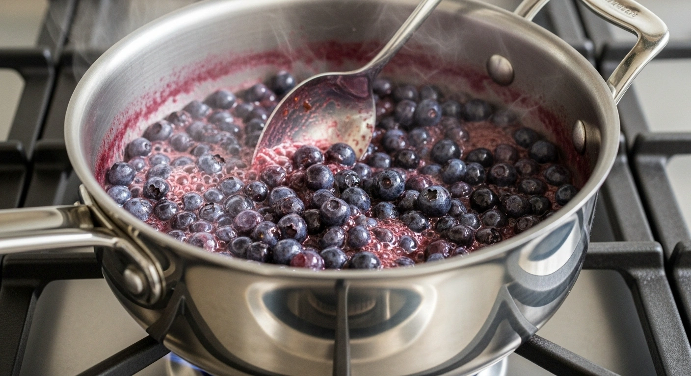 Blueberry compote