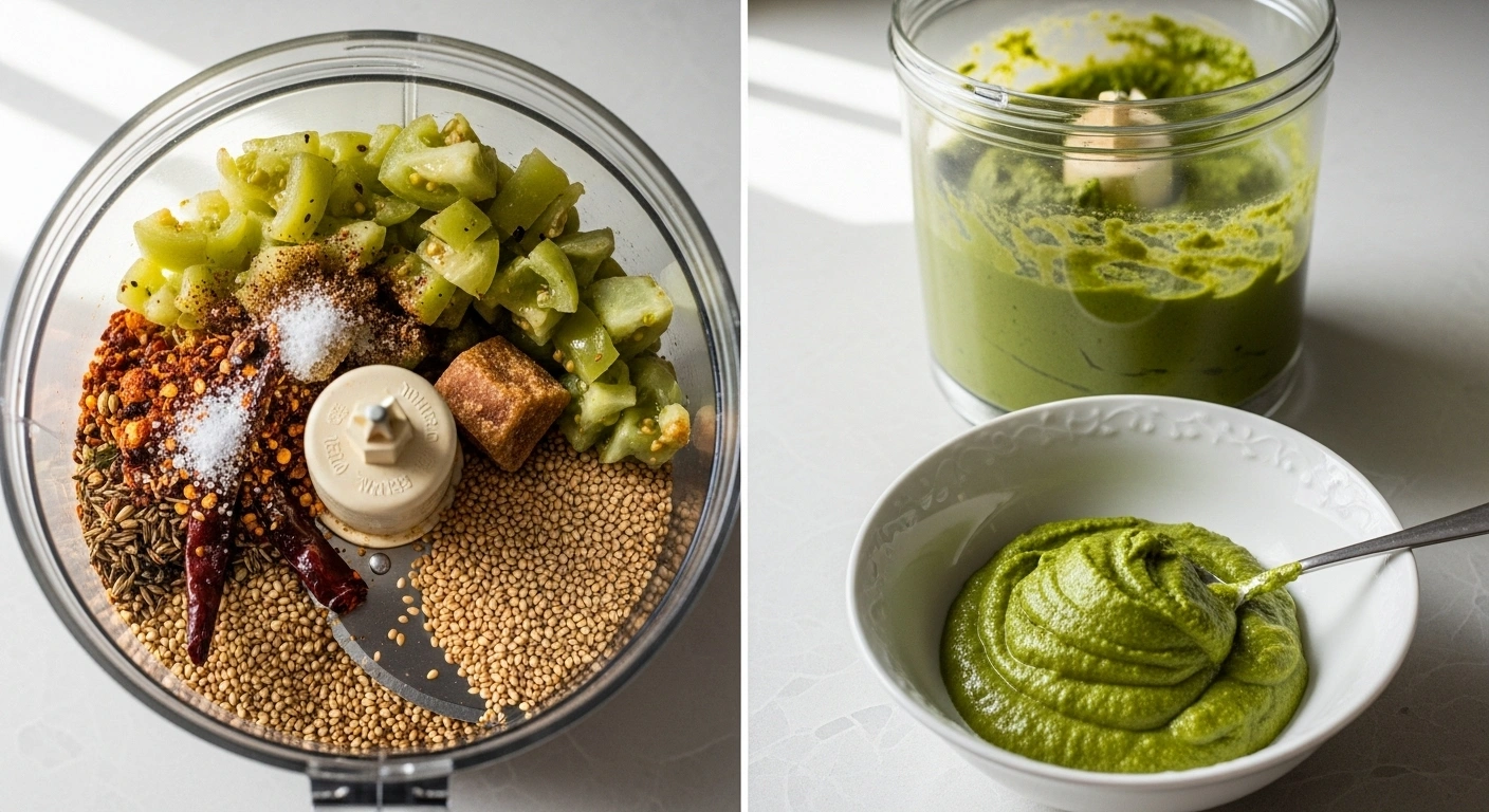  Blend the Chutney