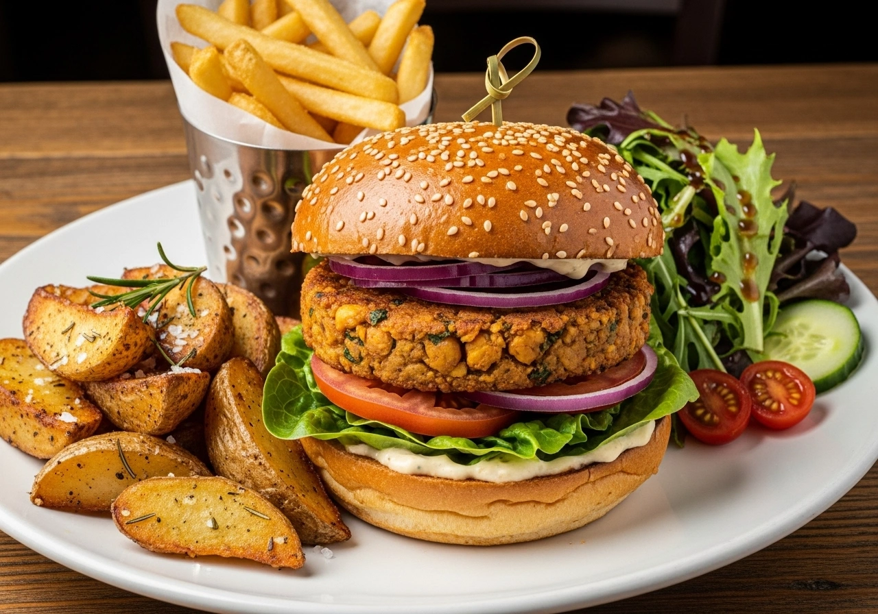 Serve Serve hot with potato wedges, fries, or salad.