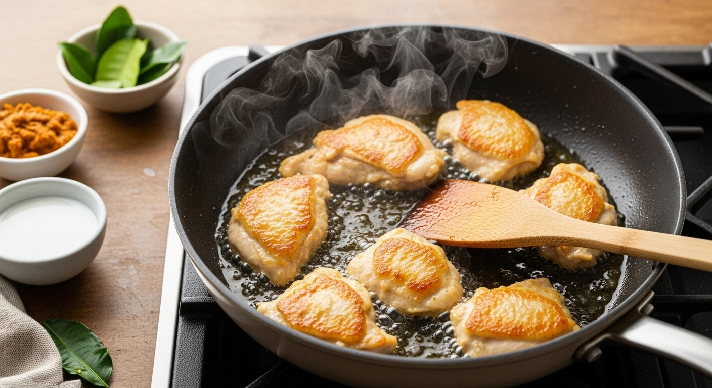 Cook the chicken