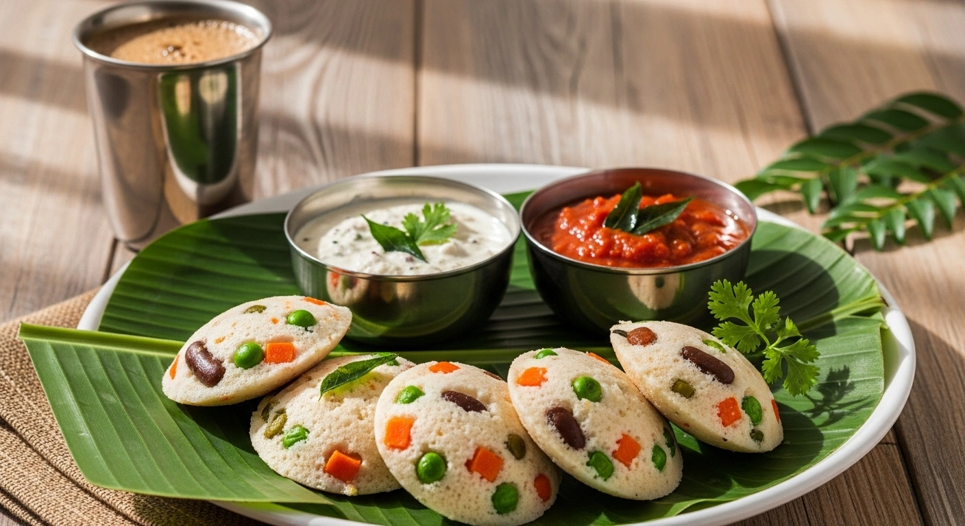 Served Idli