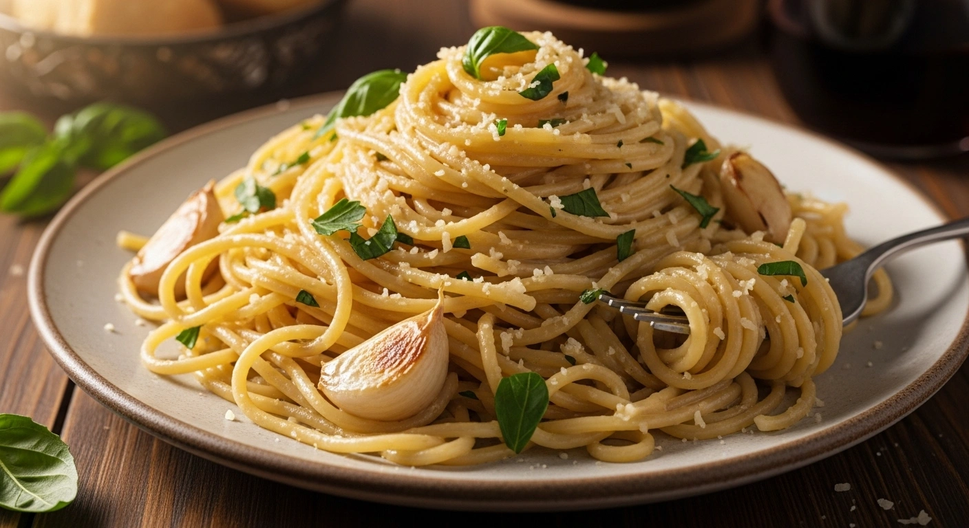 Creamy Spaghetti pasta