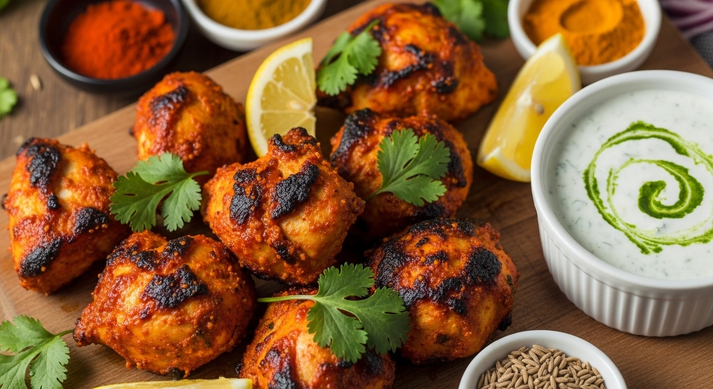 Air Fried Chicken Tikka
