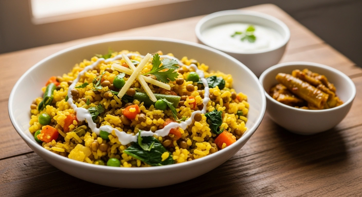 Moong Dal Khichdhi