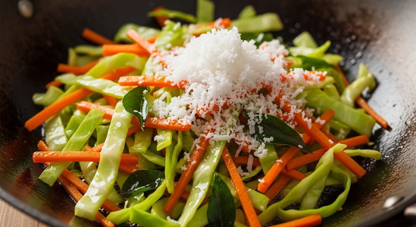Added Grated Coconut
