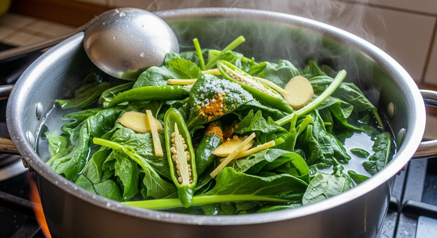 Prep the greens
