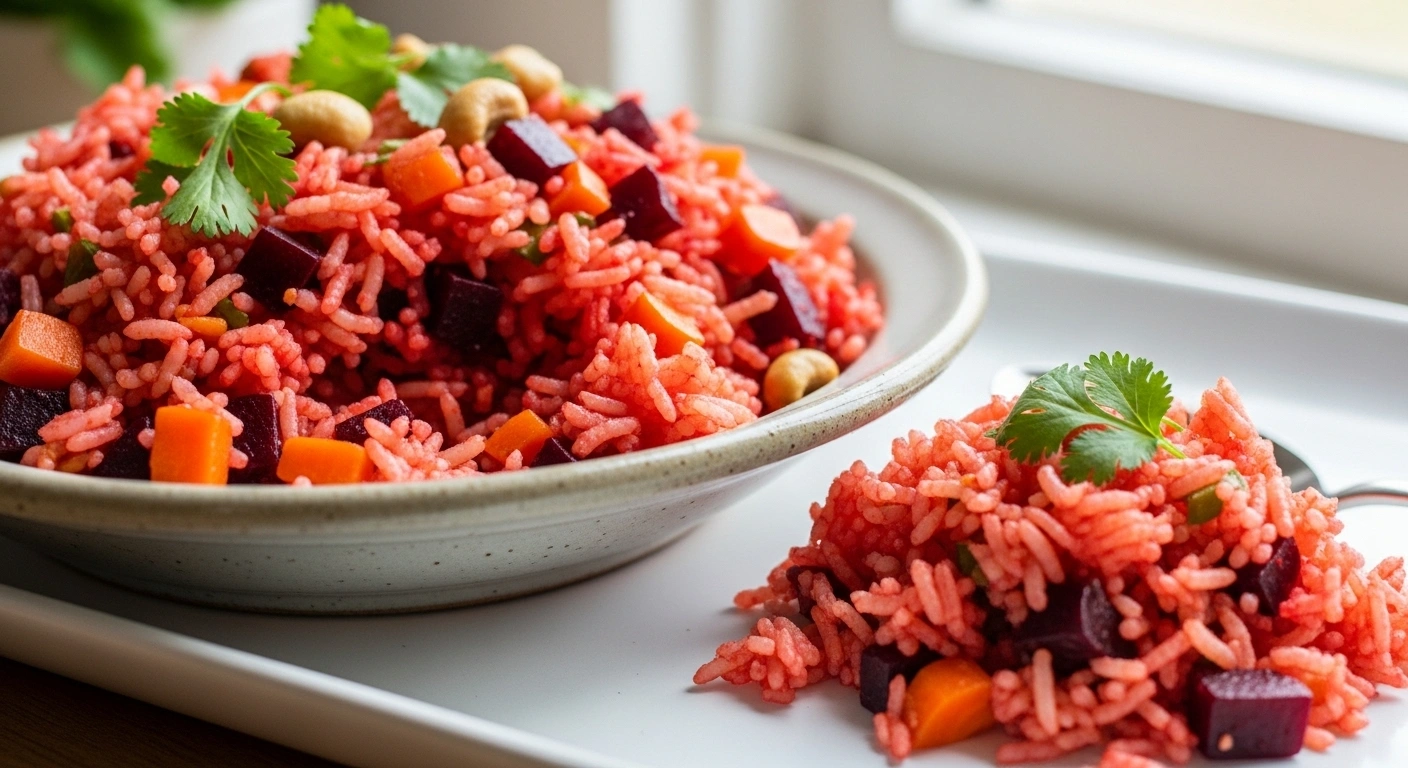 Carrot Beetroot Rice