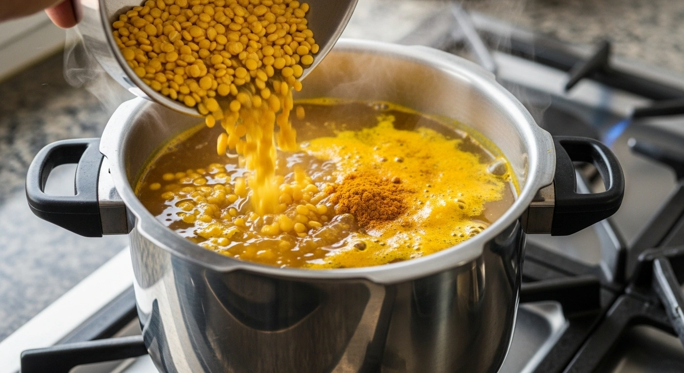Prep the moong dal