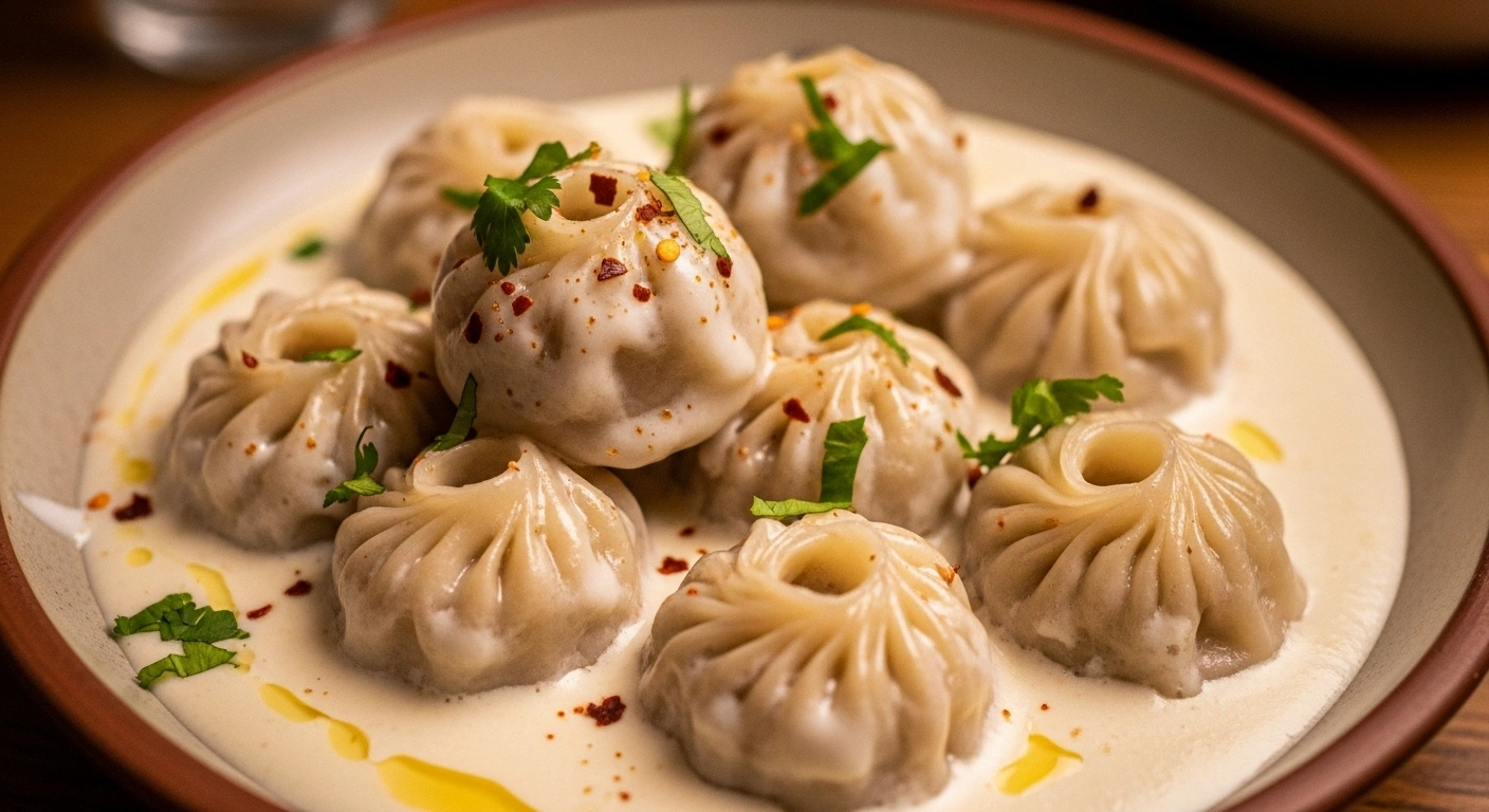White Sauce Momo