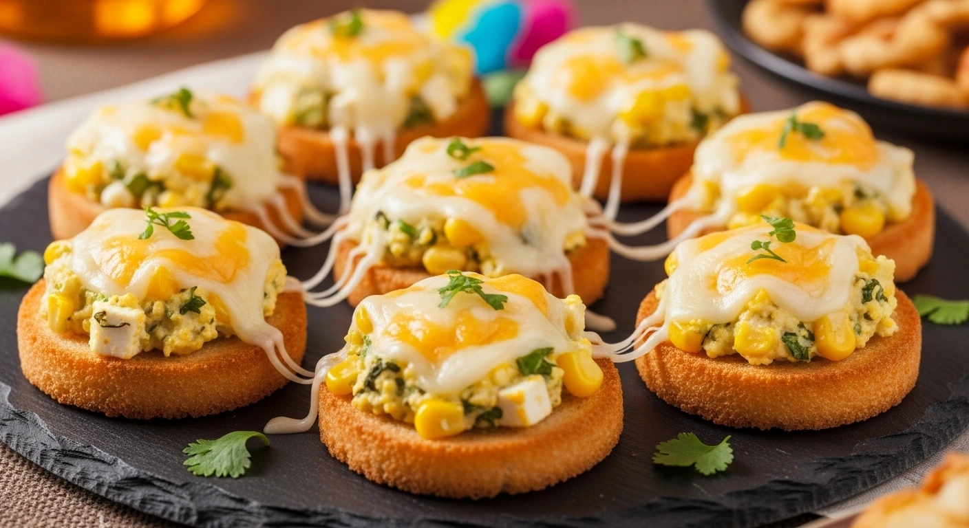 Cheesy Corn Paneer Disc