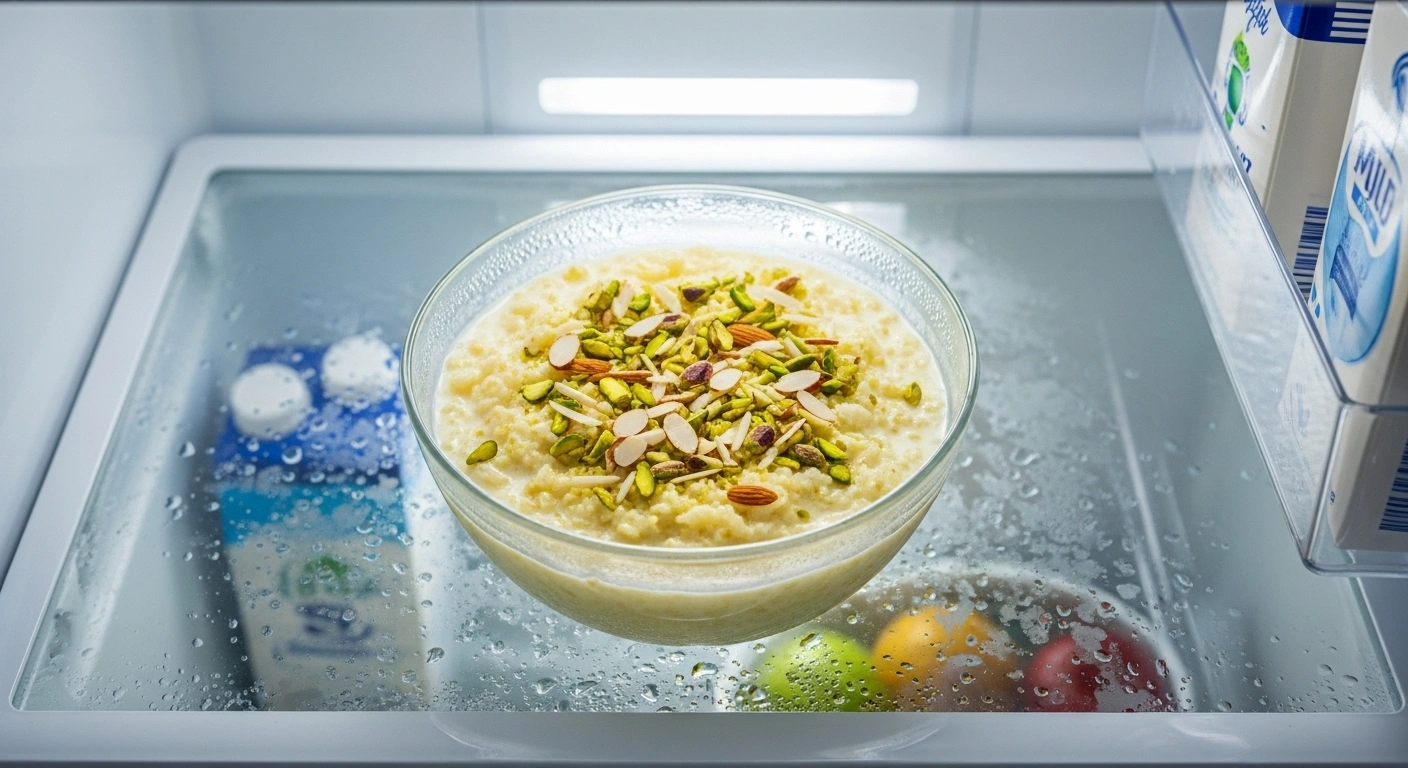 Refrigerate the payesh