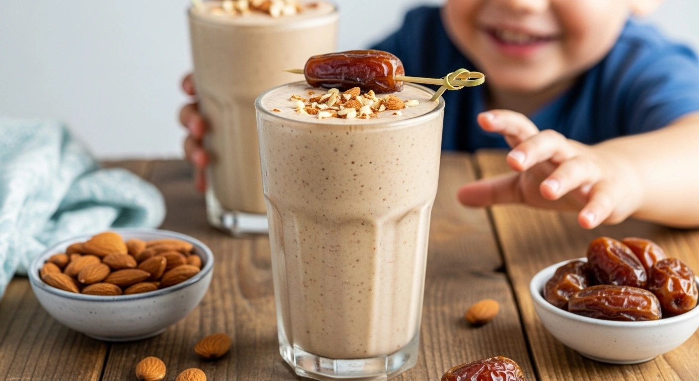 Almond Date Milkshake