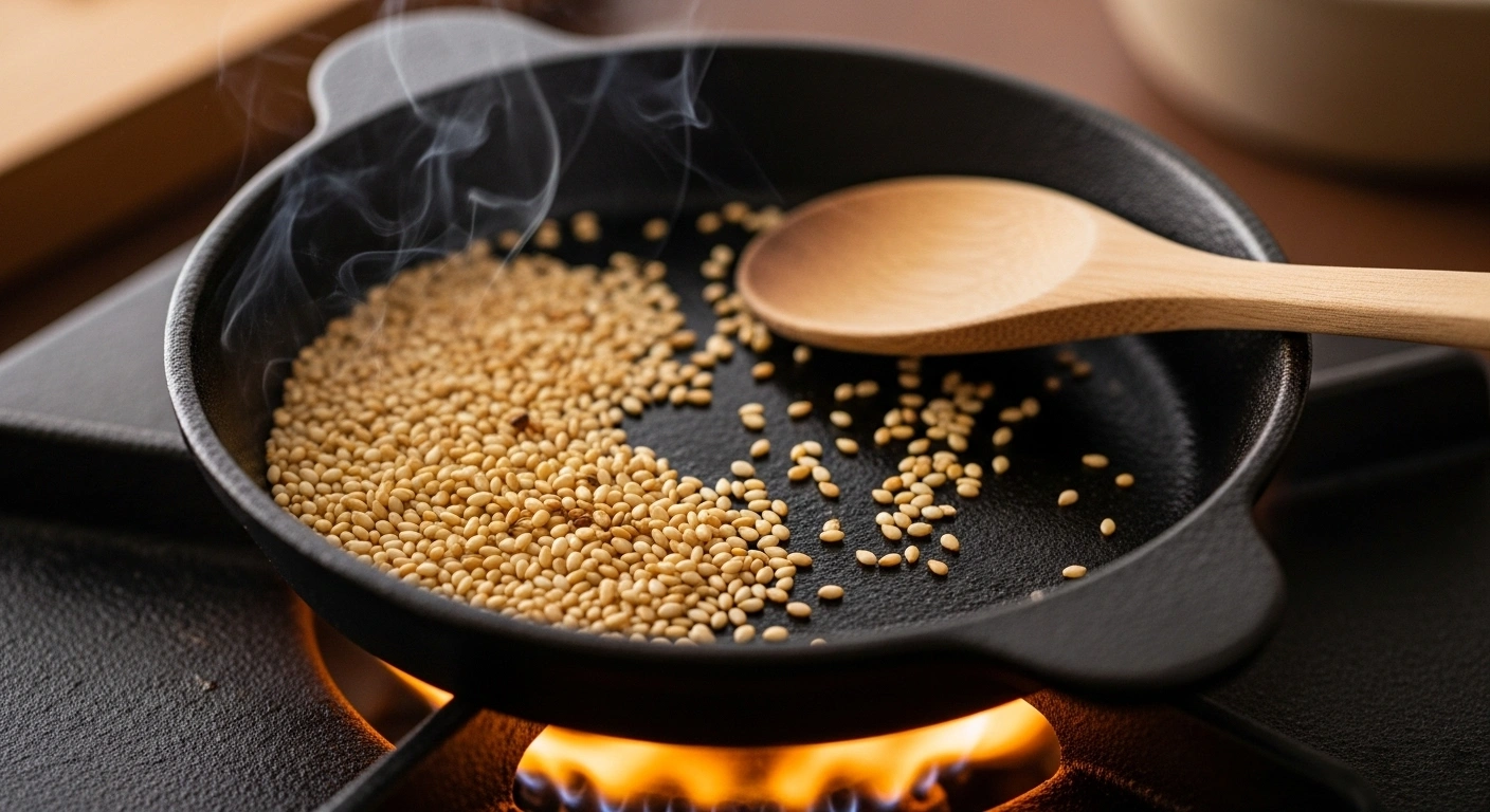 Roast Sesame Seeds