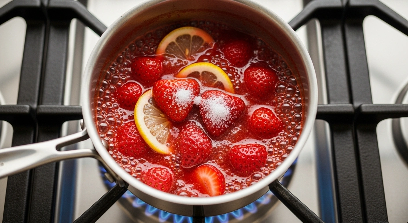 Strawberry sauce