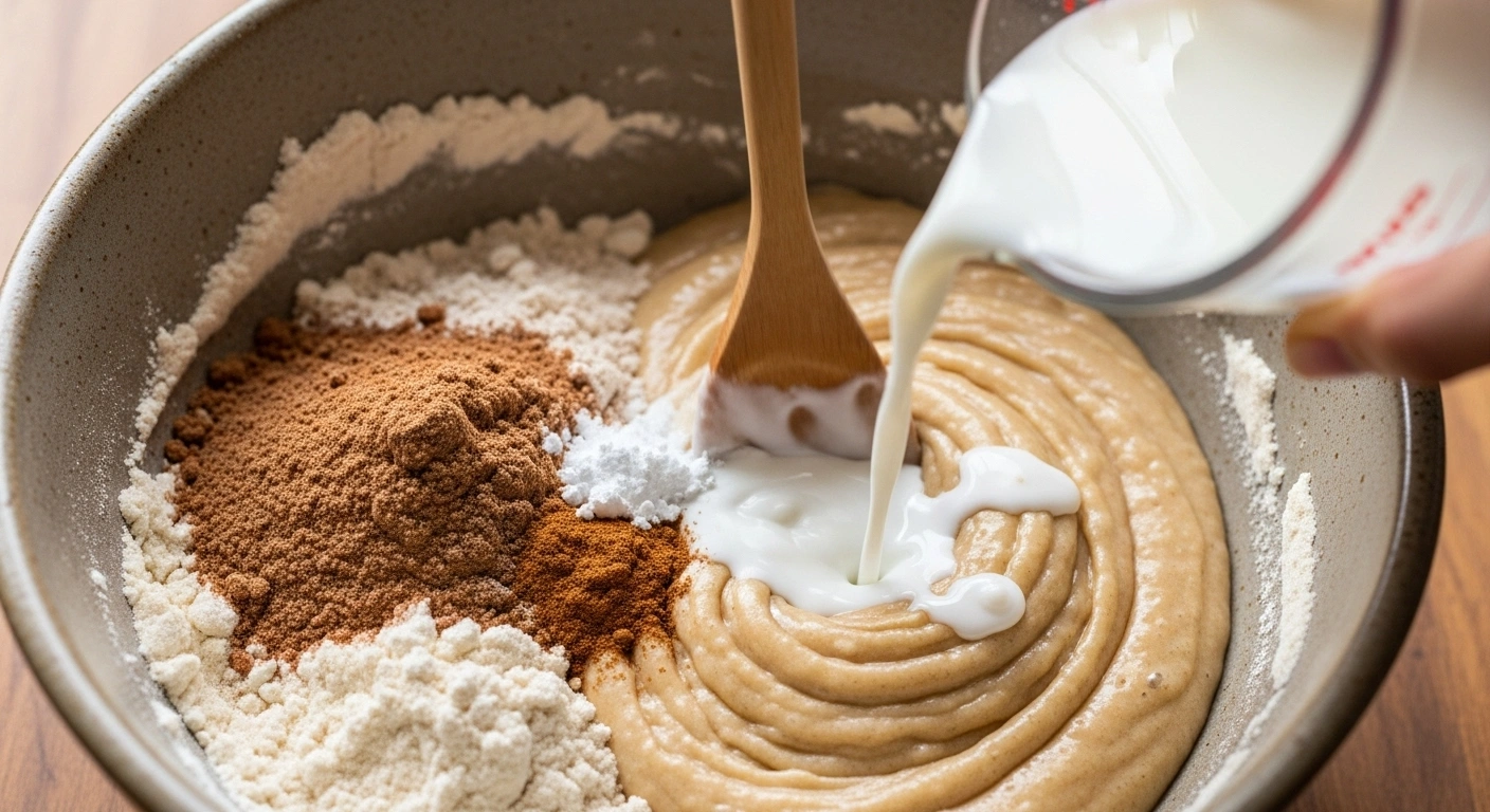 Mix the batter