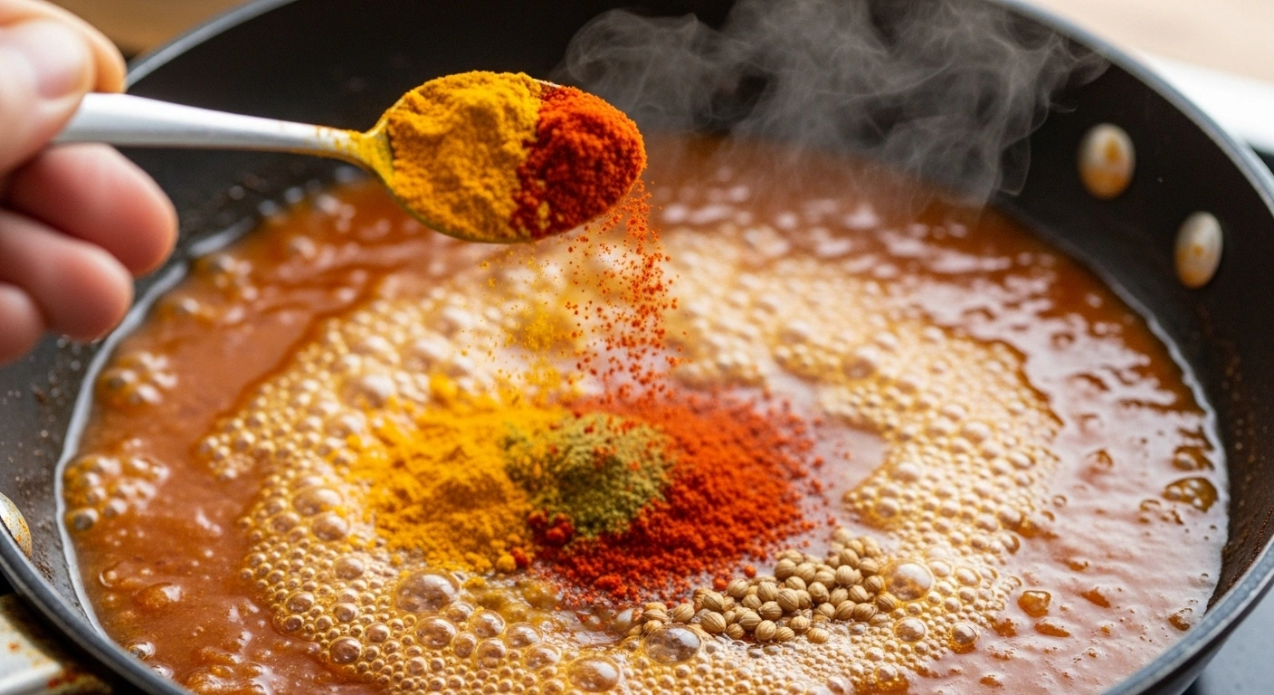 Sprinkle spices