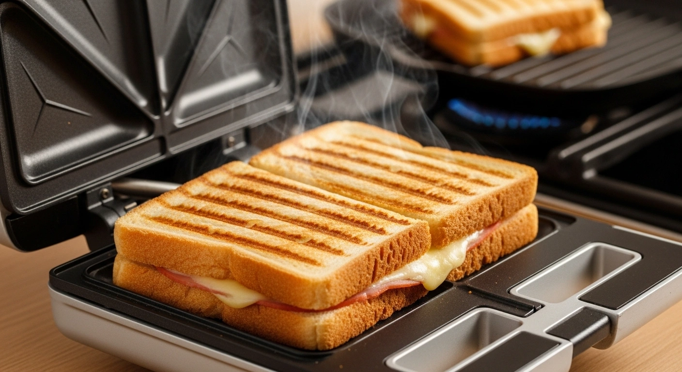 Grill the sandwich