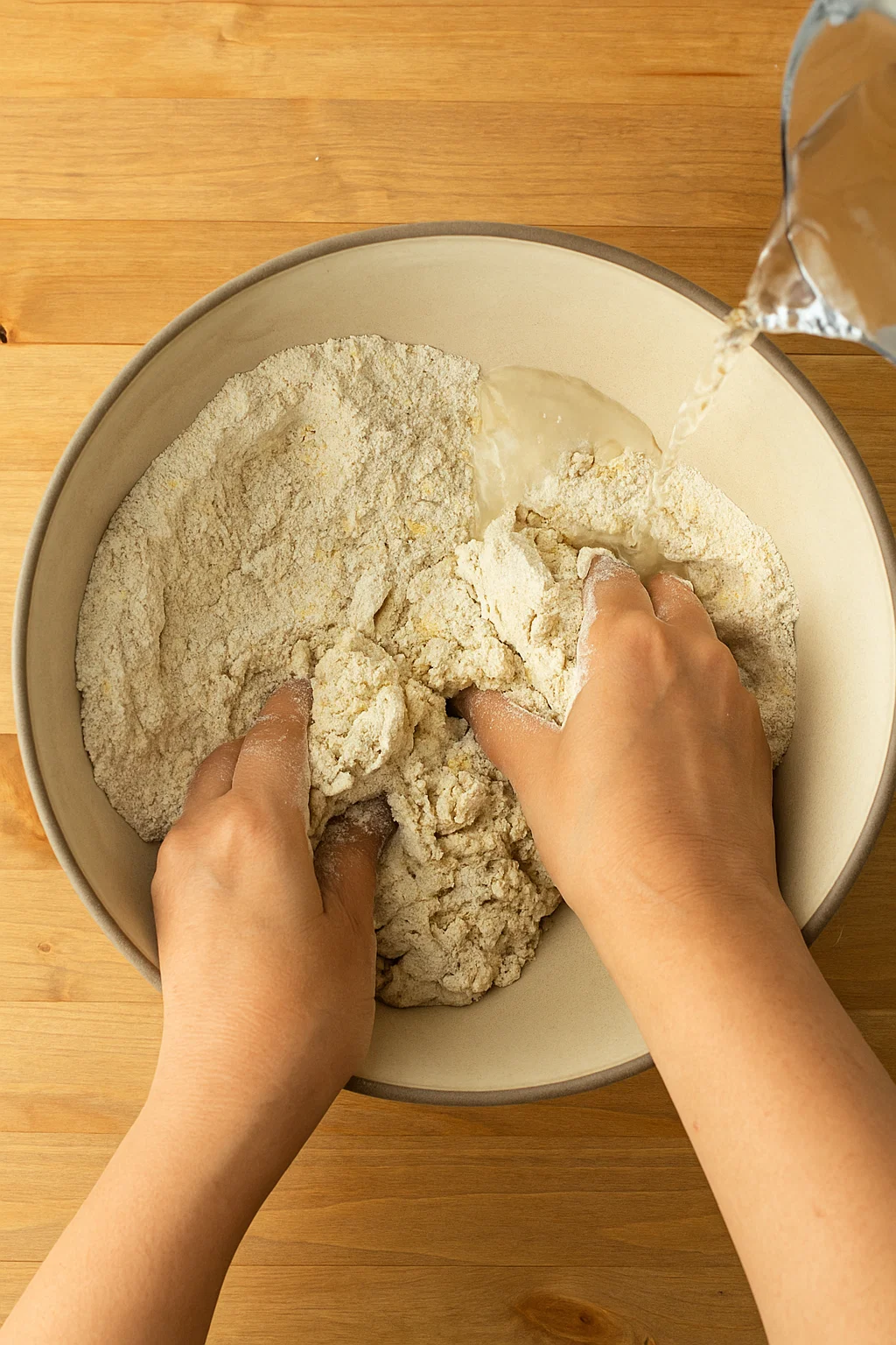 Prepare the Dough for Poori