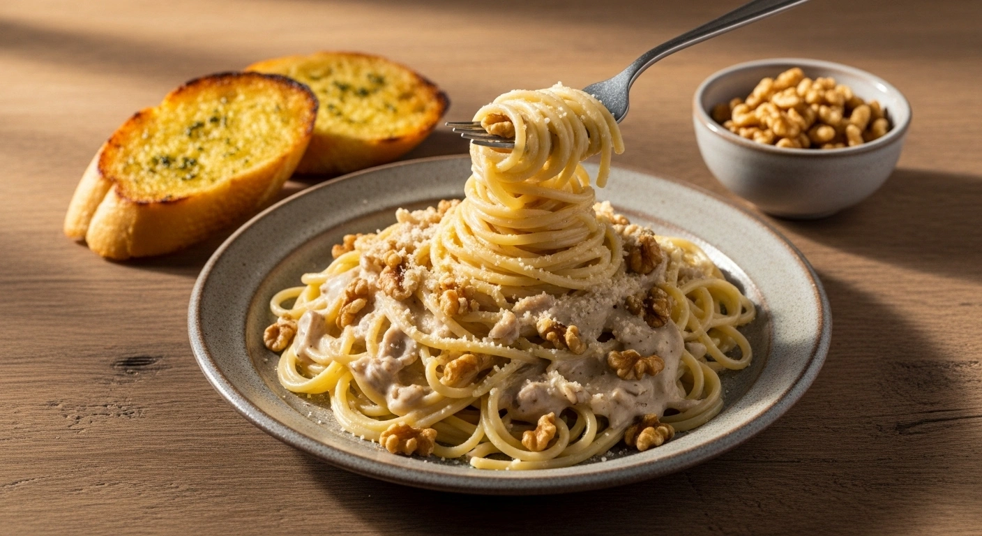 Creamy Walnut Pasta