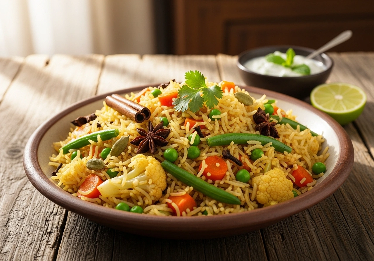 Vegetable Pulao: A Fragrant One-Pot Rice Dish