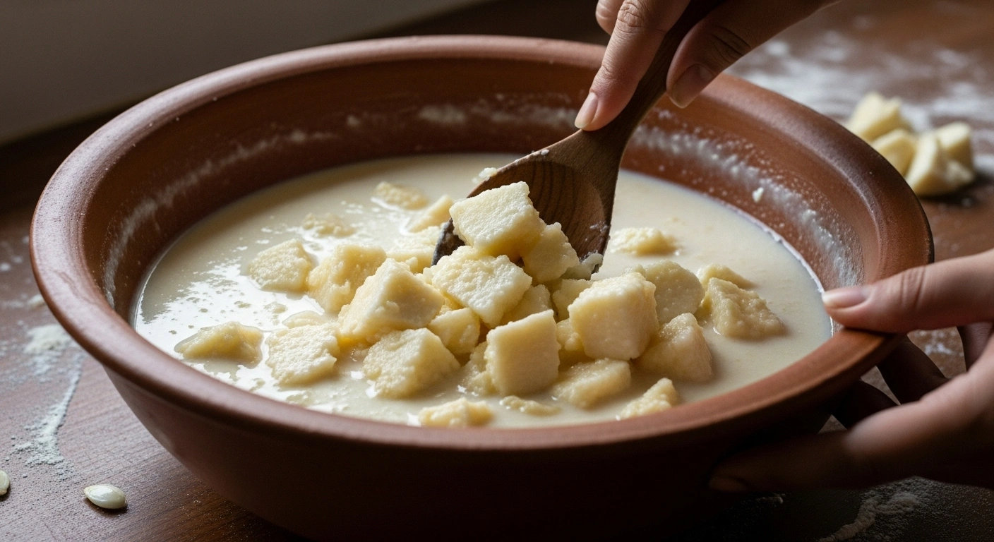 Cool and Add Custard Apple