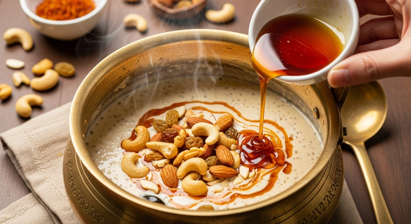 Add Garnishes & Caramel