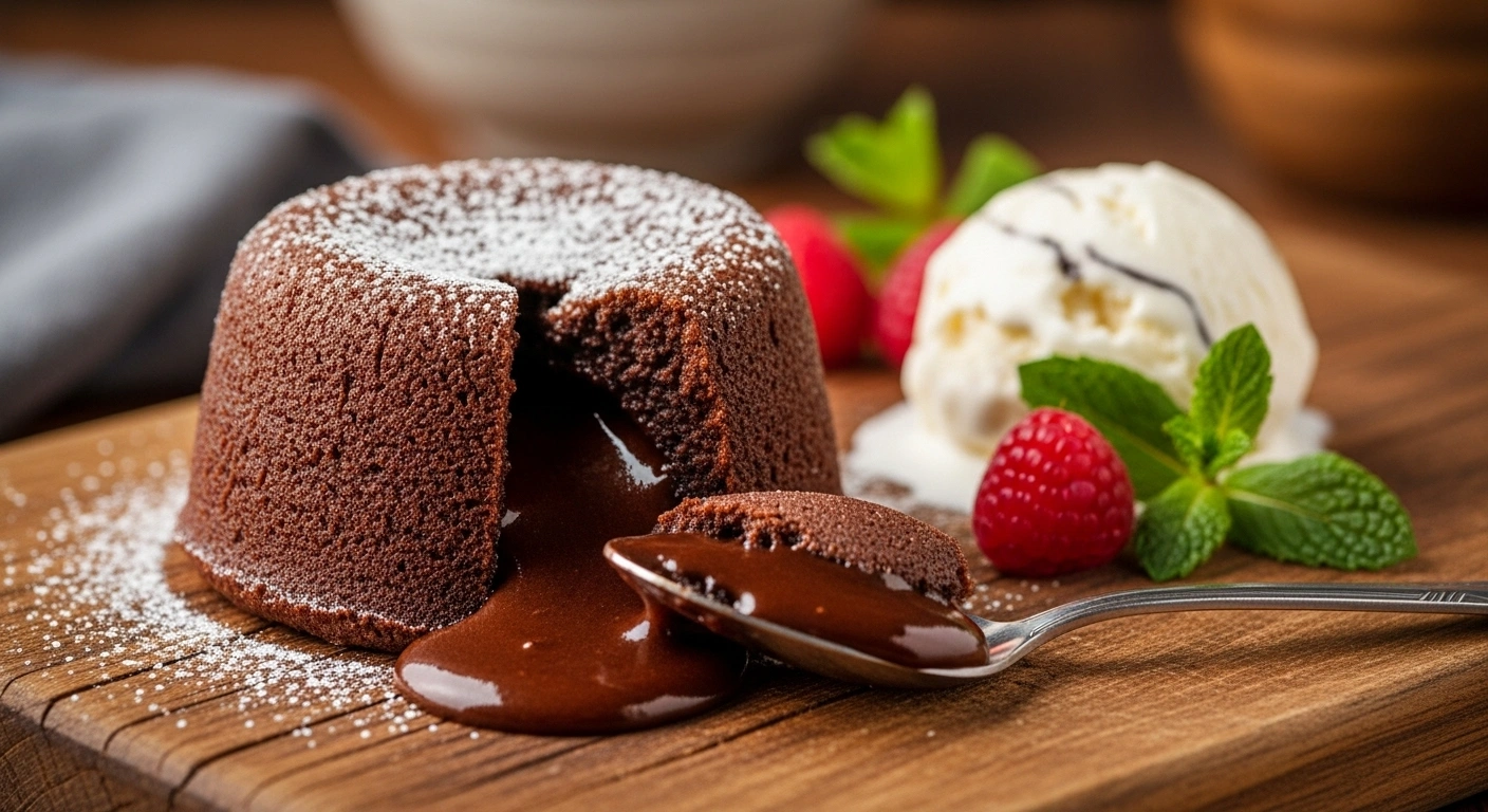 Chocolate lava cake