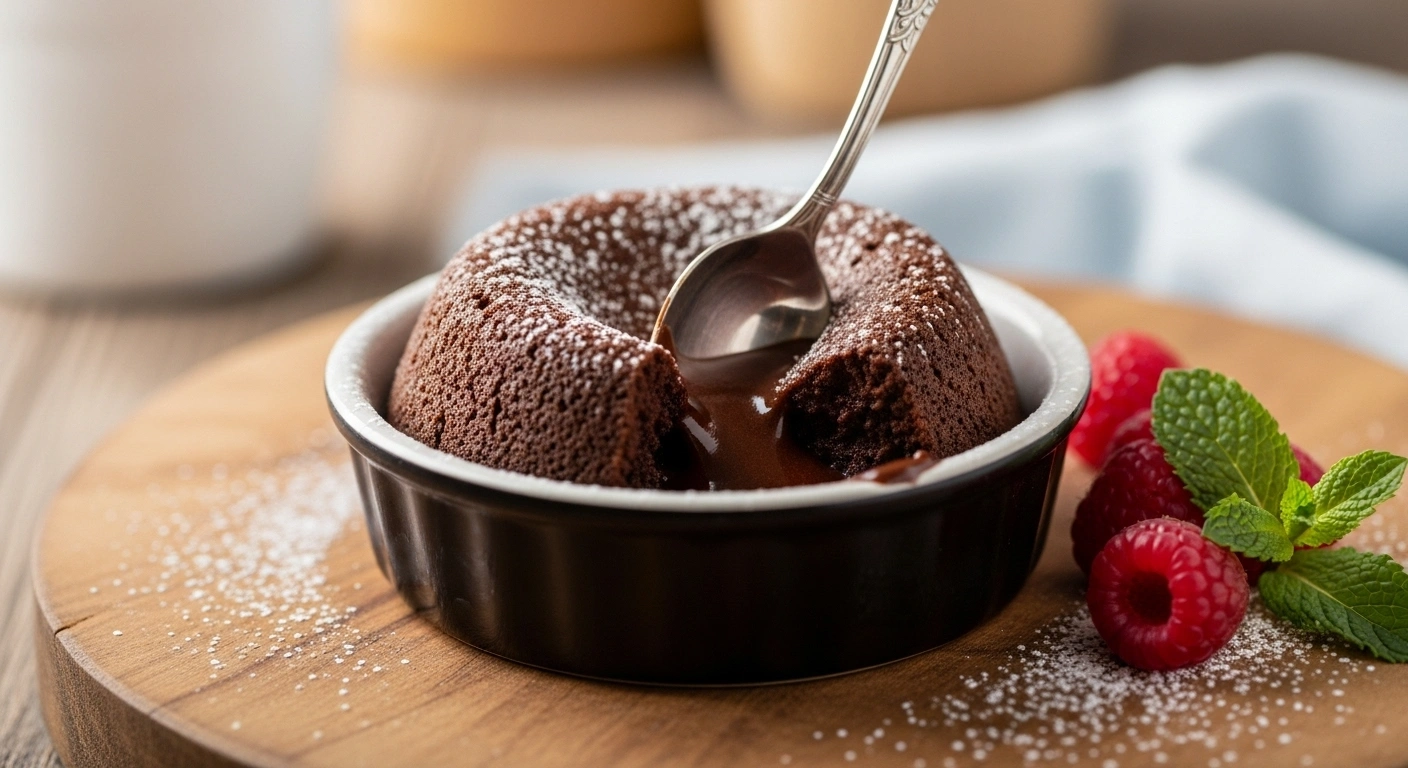 Bake Bake for 11–12 minutes until edges are firm but centre is soft.