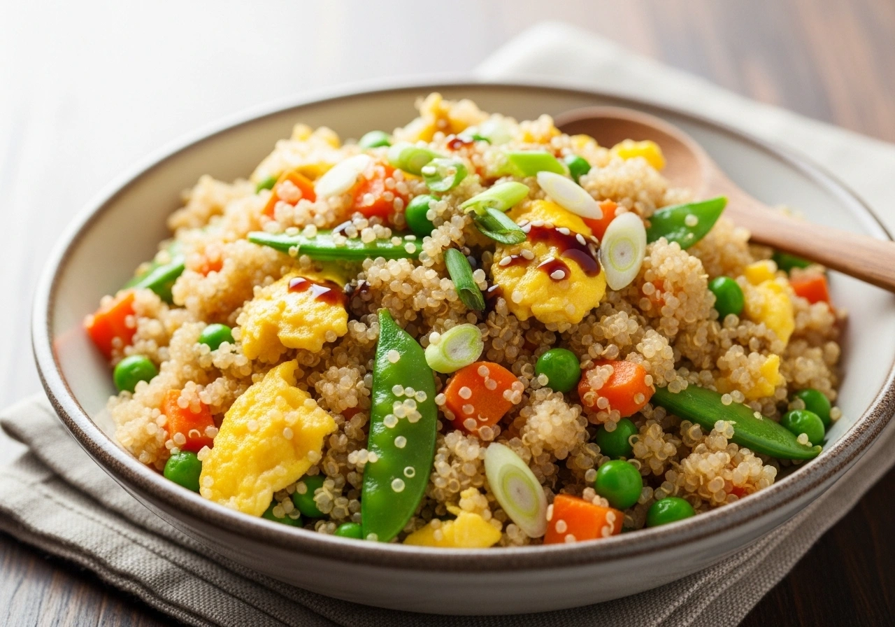 Egg Fried Quinoa: A Protein-Rich Twist on a Classic