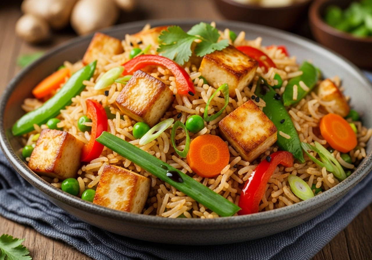 Serve Finish with a drizzle of sesame oil (optional) and serve hot with manchurian or soup.