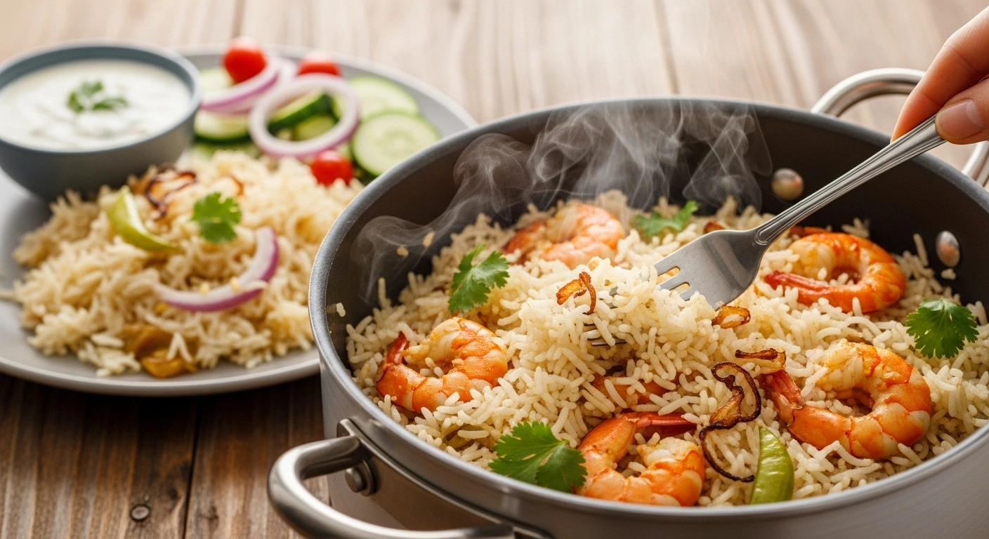 Prawn Pulao