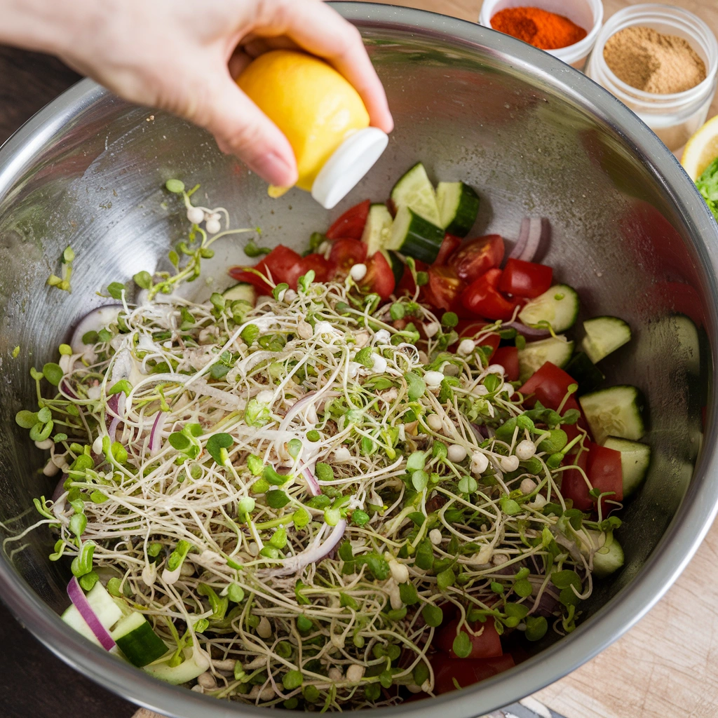 Mixing the Salad