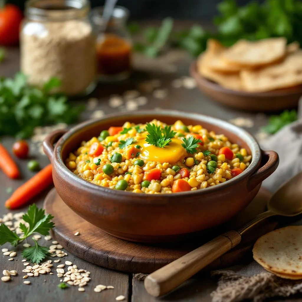 Oats & Vegetable Khichdi