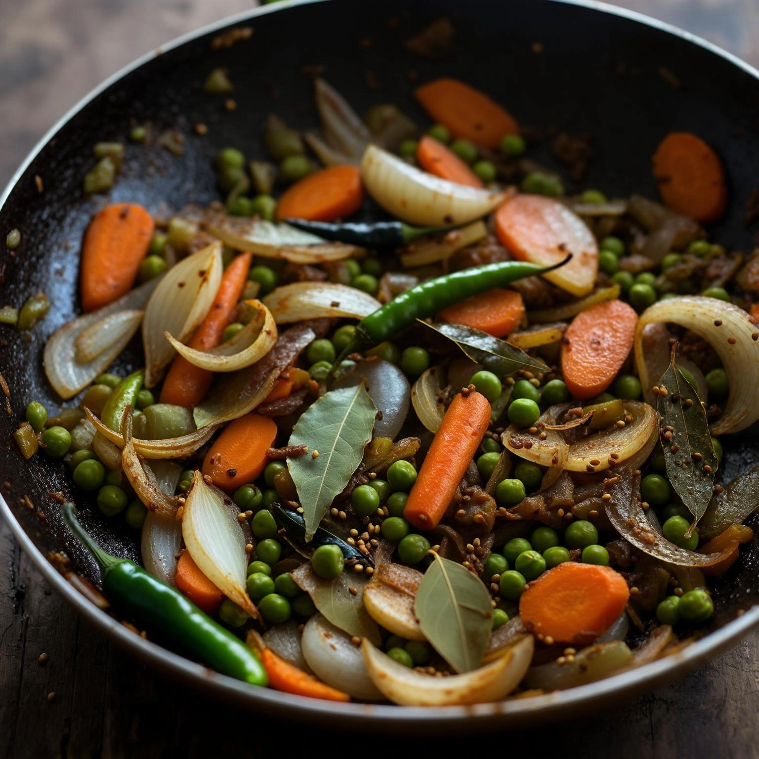 Sautéing Vegetables & Tempering
