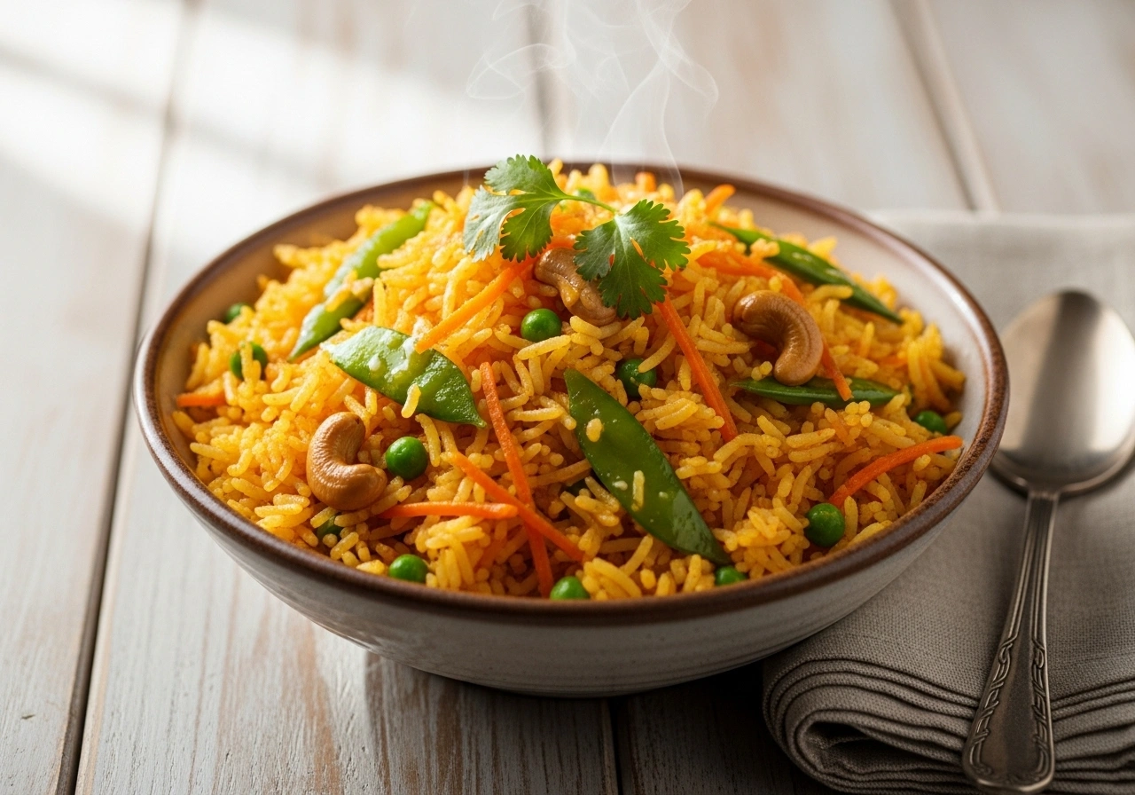 Carrot Rice: A Colourful & Wholesome One-Pot Meal