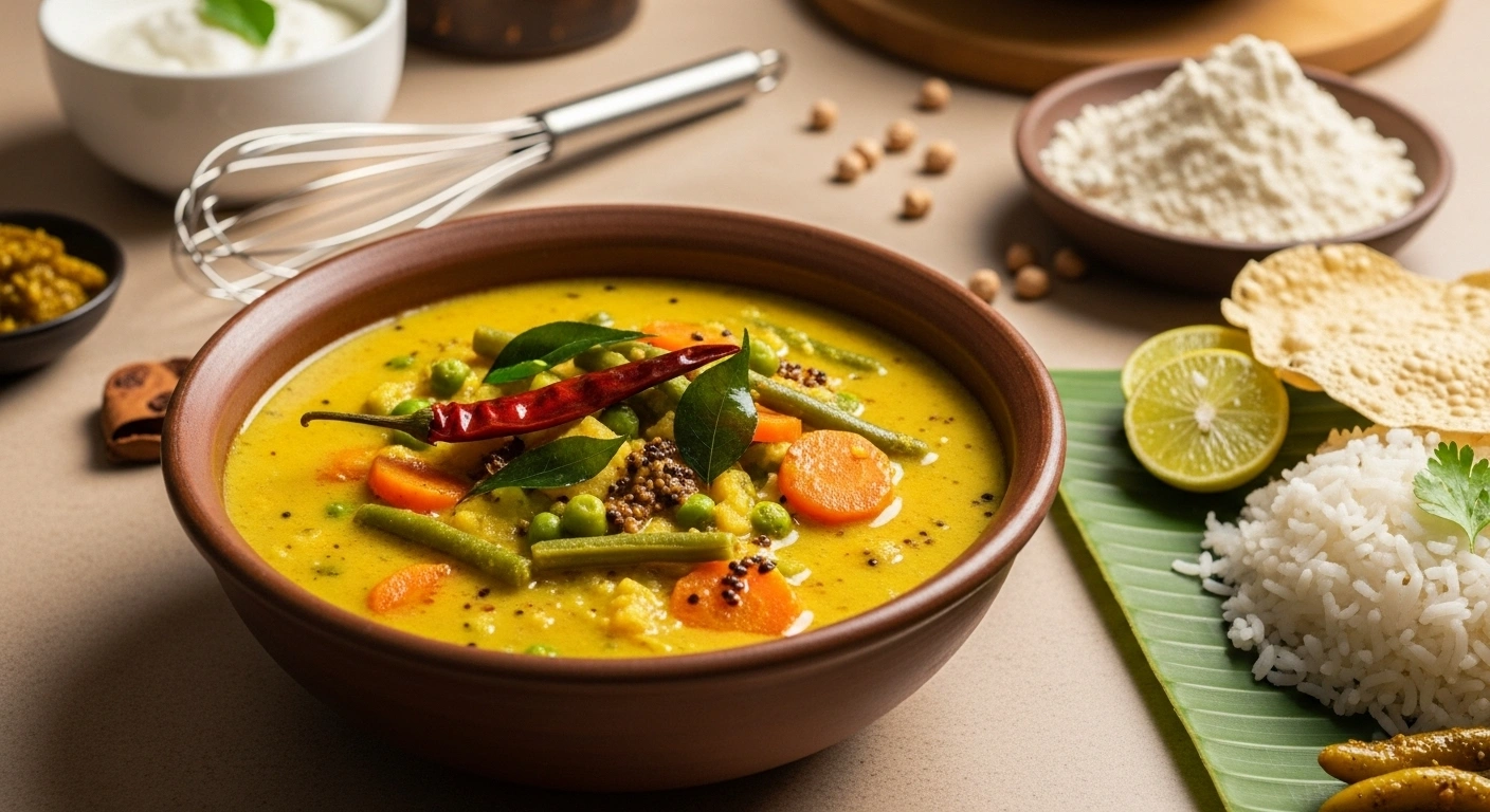Vegetable Kadhi