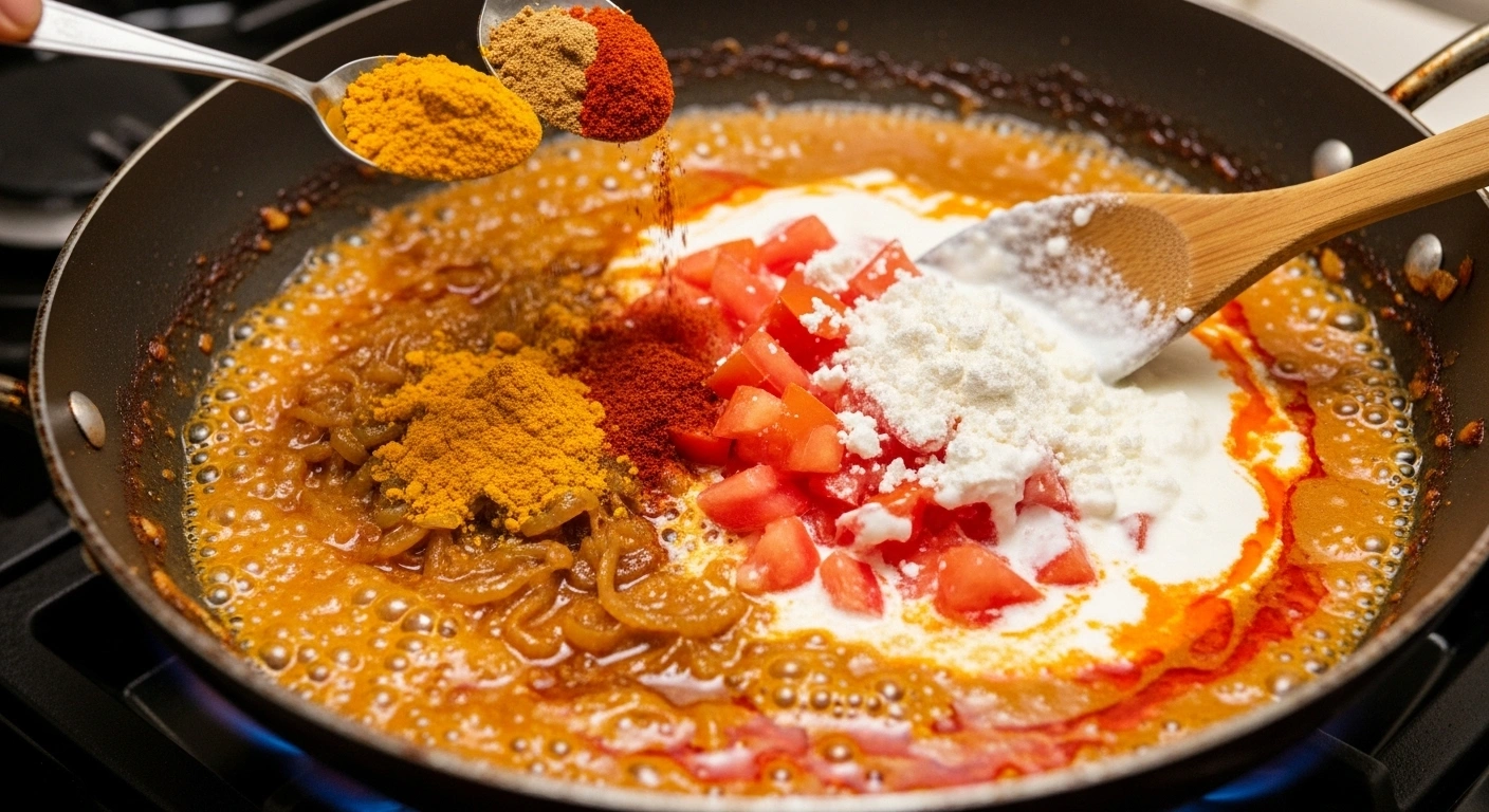Gravy for Paneer Do pyaza