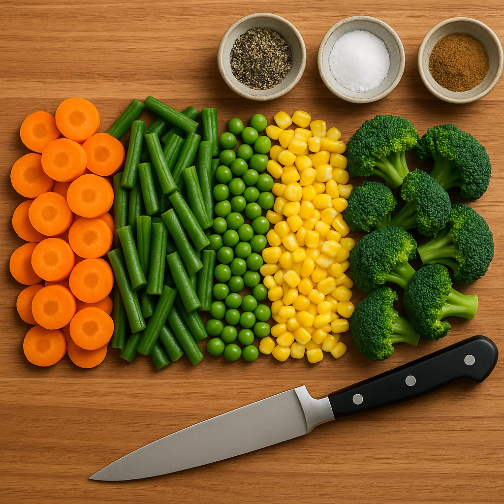 Chopped Vegetables