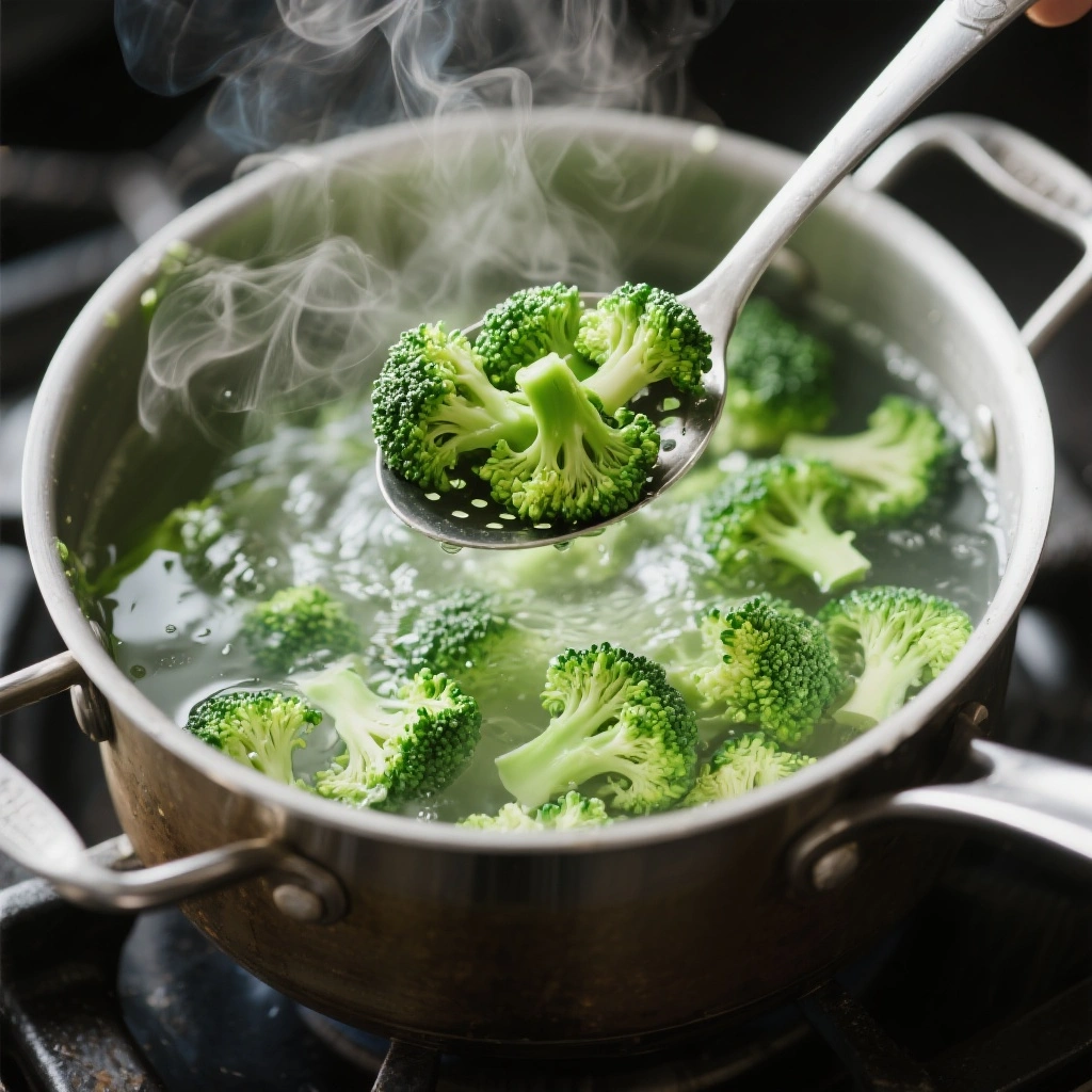 Blanch the Brocoli